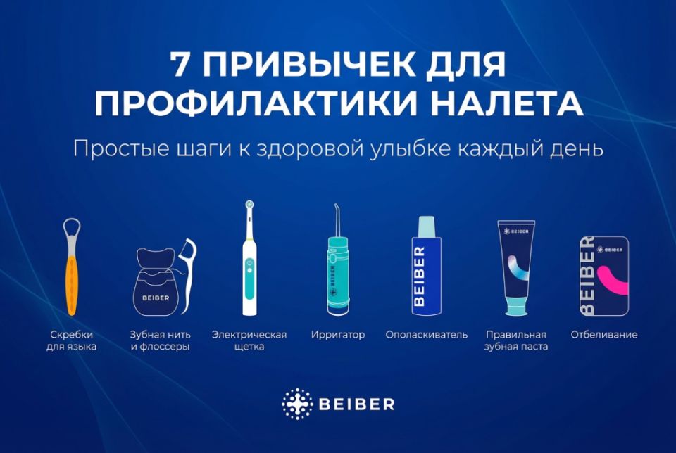 Привычки для защиты зубов: как избежать налета